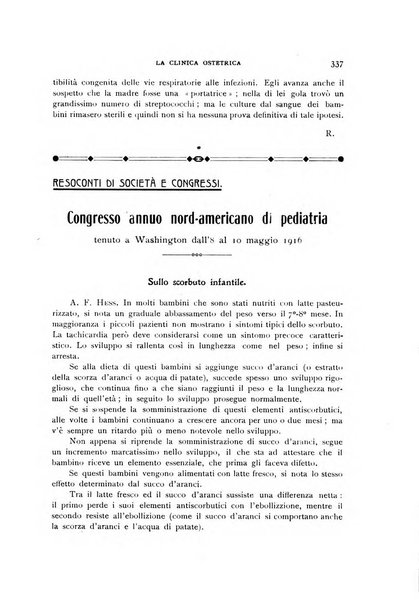 La clinica ostetrica rivista di ostetricia, ginecologia e pediatria. - A. 1, n. 1 (1899)-a. 40, n. 12 (dic. 1938)