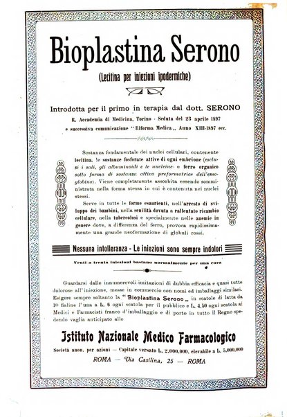 La clinica ostetrica rivista di ostetricia, ginecologia e pediatria. - A. 1, n. 1 (1899)-a. 40, n. 12 (dic. 1938)