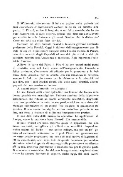 La clinica ostetrica rivista di ostetricia, ginecologia e pediatria. - A. 1, n. 1 (1899)-a. 40, n. 12 (dic. 1938)