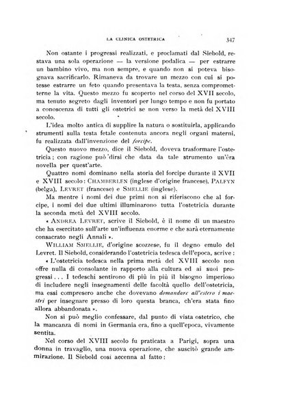 La clinica ostetrica rivista di ostetricia, ginecologia e pediatria. - A. 1, n. 1 (1899)-a. 40, n. 12 (dic. 1938)