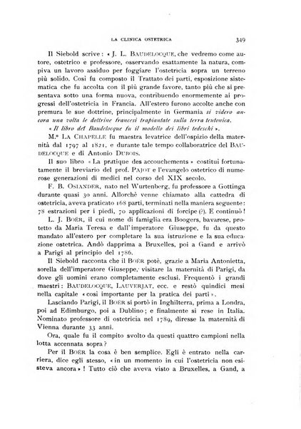 La clinica ostetrica rivista di ostetricia, ginecologia e pediatria. - A. 1, n. 1 (1899)-a. 40, n. 12 (dic. 1938)