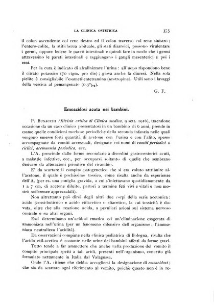 La clinica ostetrica rivista di ostetricia, ginecologia e pediatria. - A. 1, n. 1 (1899)-a. 40, n. 12 (dic. 1938)