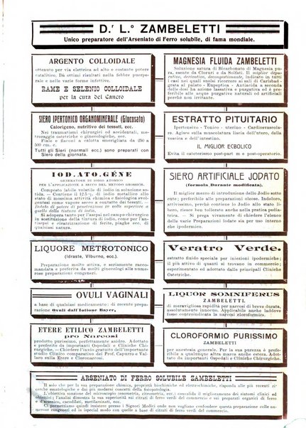 La clinica ostetrica rivista di ostetricia, ginecologia e pediatria. - A. 1, n. 1 (1899)-a. 40, n. 12 (dic. 1938)