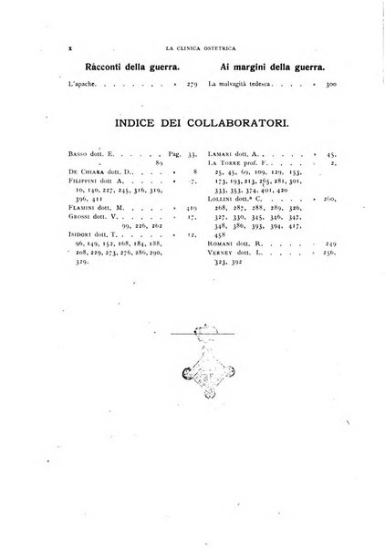 La clinica ostetrica rivista di ostetricia, ginecologia e pediatria. - A. 1, n. 1 (1899)-a. 40, n. 12 (dic. 1938)