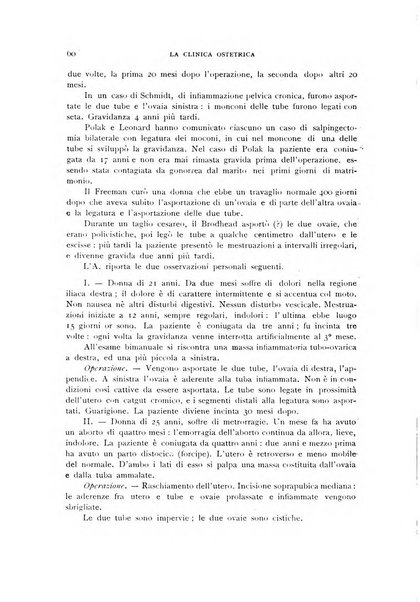 La clinica ostetrica rivista di ostetricia, ginecologia e pediatria. - A. 1, n. 1 (1899)-a. 40, n. 12 (dic. 1938)