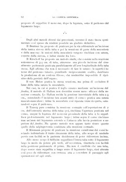 La clinica ostetrica rivista di ostetricia, ginecologia e pediatria. - A. 1, n. 1 (1899)-a. 40, n. 12 (dic. 1938)