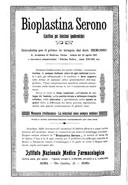 La clinica ostetrica rivista di ostetricia, ginecologia e pediatria. - A. 1, n. 1 (1899)-a. 40, n. 12 (dic. 1938)