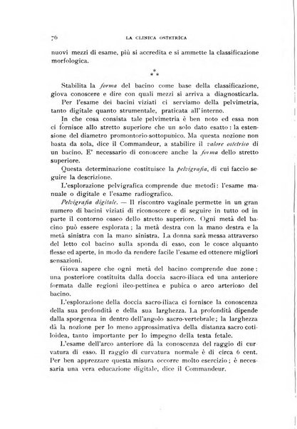 La clinica ostetrica rivista di ostetricia, ginecologia e pediatria. - A. 1, n. 1 (1899)-a. 40, n. 12 (dic. 1938)