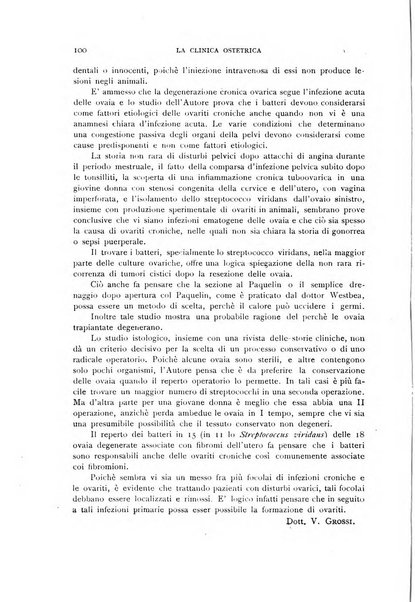 La clinica ostetrica rivista di ostetricia, ginecologia e pediatria. - A. 1, n. 1 (1899)-a. 40, n. 12 (dic. 1938)