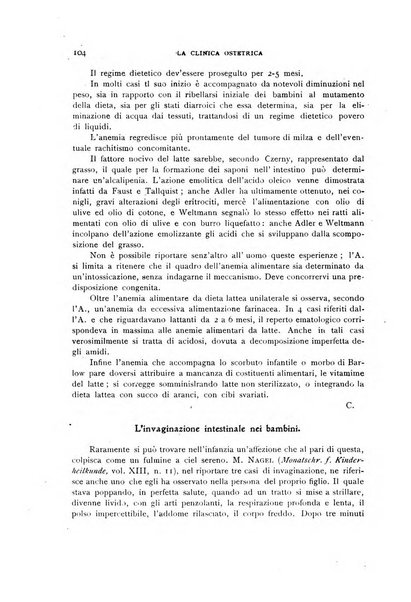 La clinica ostetrica rivista di ostetricia, ginecologia e pediatria. - A. 1, n. 1 (1899)-a. 40, n. 12 (dic. 1938)