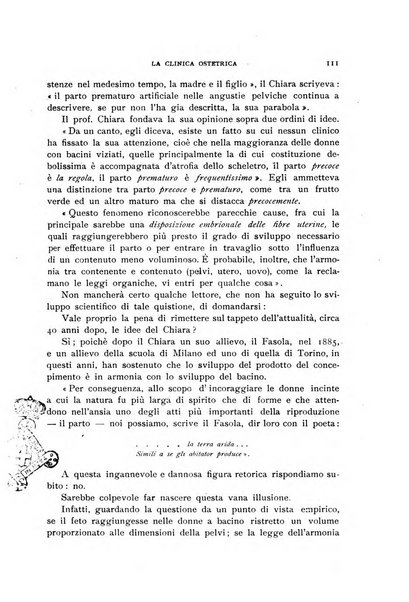 La clinica ostetrica rivista di ostetricia, ginecologia e pediatria. - A. 1, n. 1 (1899)-a. 40, n. 12 (dic. 1938)