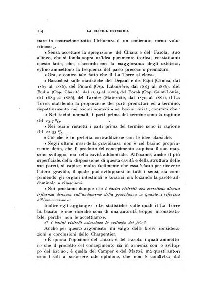 La clinica ostetrica rivista di ostetricia, ginecologia e pediatria. - A. 1, n. 1 (1899)-a. 40, n. 12 (dic. 1938)