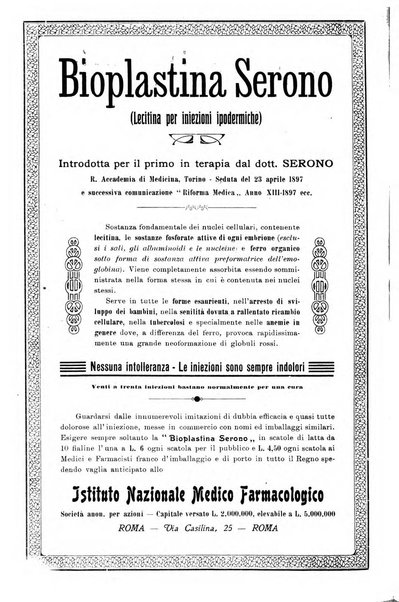 La clinica ostetrica rivista di ostetricia, ginecologia e pediatria. - A. 1, n. 1 (1899)-a. 40, n. 12 (dic. 1938)