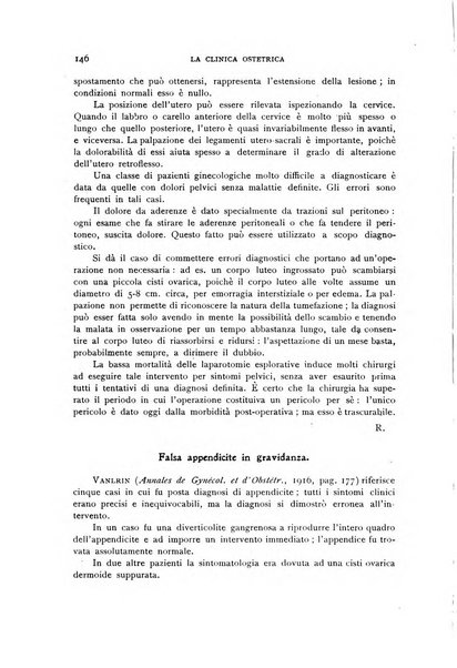 La clinica ostetrica rivista di ostetricia, ginecologia e pediatria. - A. 1, n. 1 (1899)-a. 40, n. 12 (dic. 1938)