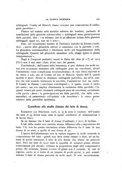 La clinica ostetrica rivista di ostetricia, ginecologia e pediatria. - A. 1, n. 1 (1899)-a. 40, n. 12 (dic. 1938)