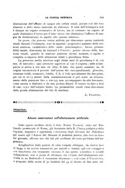 La clinica ostetrica rivista di ostetricia, ginecologia e pediatria. - A. 1, n. 1 (1899)-a. 40, n. 12 (dic. 1938)