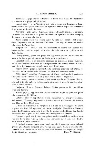 La clinica ostetrica rivista di ostetricia, ginecologia e pediatria. - A. 1, n. 1 (1899)-a. 40, n. 12 (dic. 1938)