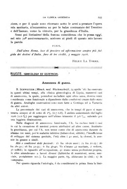 La clinica ostetrica rivista di ostetricia, ginecologia e pediatria. - A. 1, n. 1 (1899)-a. 40, n. 12 (dic. 1938)