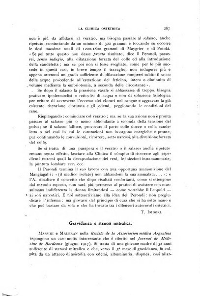 La clinica ostetrica rivista di ostetricia, ginecologia e pediatria. - A. 1, n. 1 (1899)-a. 40, n. 12 (dic. 1938)