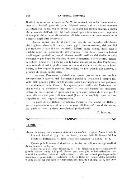 La clinica ostetrica rivista di ostetricia, ginecologia e pediatria. - A. 1, n. 1 (1899)-a. 40, n. 12 (dic. 1938)