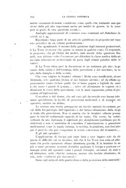 La clinica ostetrica rivista di ostetricia, ginecologia e pediatria. - A. 1, n. 1 (1899)-a. 40, n. 12 (dic. 1938)