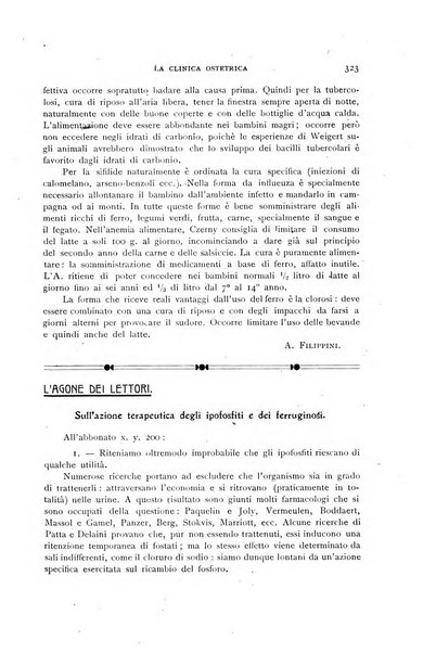 La clinica ostetrica rivista di ostetricia, ginecologia e pediatria. - A. 1, n. 1 (1899)-a. 40, n. 12 (dic. 1938)