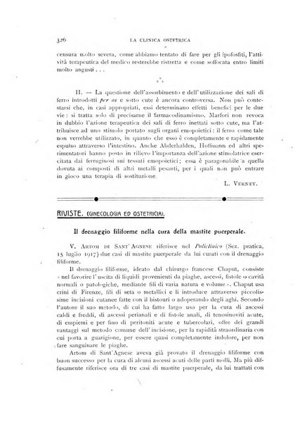 La clinica ostetrica rivista di ostetricia, ginecologia e pediatria. - A. 1, n. 1 (1899)-a. 40, n. 12 (dic. 1938)