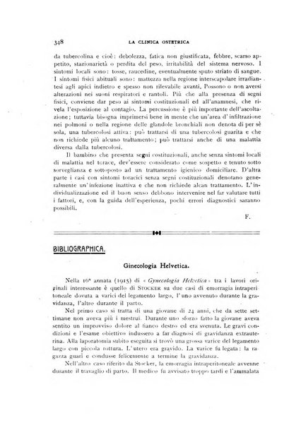 La clinica ostetrica rivista di ostetricia, ginecologia e pediatria. - A. 1, n. 1 (1899)-a. 40, n. 12 (dic. 1938)