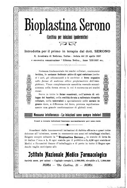 La clinica ostetrica rivista di ostetricia, ginecologia e pediatria. - A. 1, n. 1 (1899)-a. 40, n. 12 (dic. 1938)