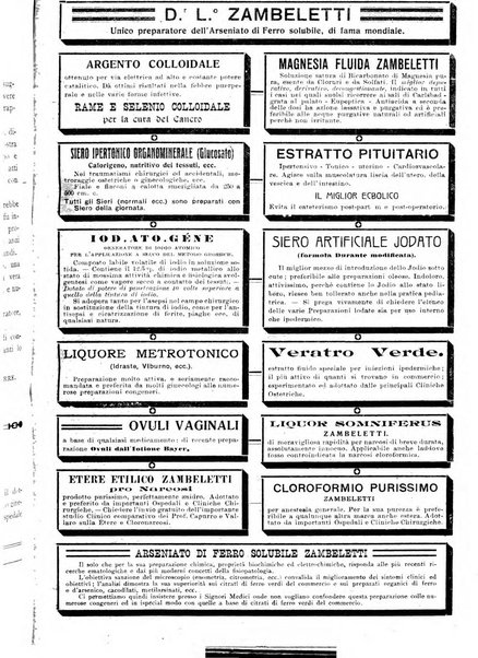 La clinica ostetrica rivista di ostetricia, ginecologia e pediatria. - A. 1, n. 1 (1899)-a. 40, n. 12 (dic. 1938)