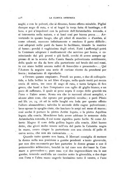 La clinica ostetrica rivista di ostetricia, ginecologia e pediatria. - A. 1, n. 1 (1899)-a. 40, n. 12 (dic. 1938)