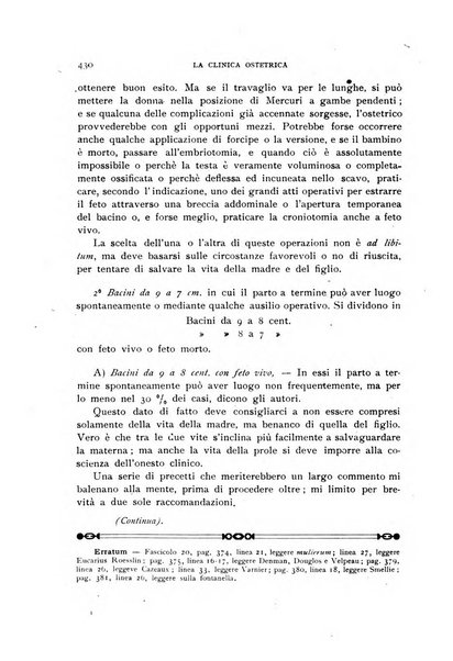 La clinica ostetrica rivista di ostetricia, ginecologia e pediatria. - A. 1, n. 1 (1899)-a. 40, n. 12 (dic. 1938)