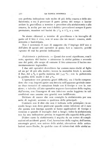 La clinica ostetrica rivista di ostetricia, ginecologia e pediatria. - A. 1, n. 1 (1899)-a. 40, n. 12 (dic. 1938)