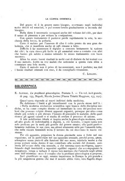 La clinica ostetrica rivista di ostetricia, ginecologia e pediatria. - A. 1, n. 1 (1899)-a. 40, n. 12 (dic. 1938)