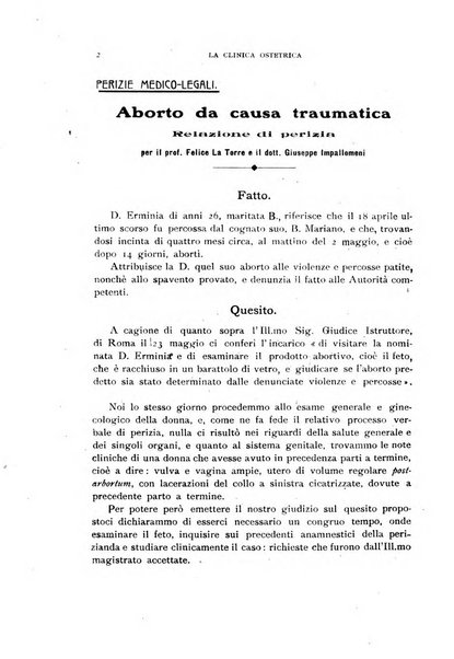 La clinica ostetrica rivista di ostetricia, ginecologia e pediatria. - A. 1, n. 1 (1899)-a. 40, n. 12 (dic. 1938)