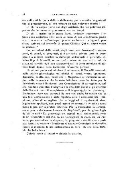 La clinica ostetrica rivista di ostetricia, ginecologia e pediatria. - A. 1, n. 1 (1899)-a. 40, n. 12 (dic. 1938)