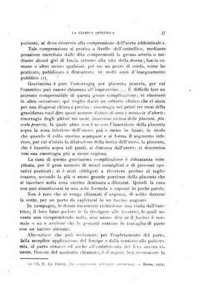 La clinica ostetrica rivista di ostetricia, ginecologia e pediatria. - A. 1, n. 1 (1899)-a. 40, n. 12 (dic. 1938)