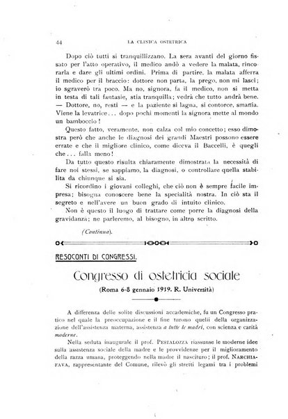 La clinica ostetrica rivista di ostetricia, ginecologia e pediatria. - A. 1, n. 1 (1899)-a. 40, n. 12 (dic. 1938)