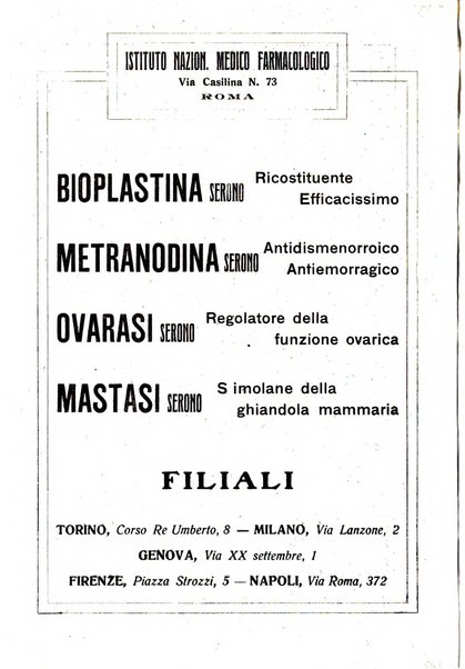 La clinica ostetrica rivista di ostetricia, ginecologia e pediatria. - A. 1, n. 1 (1899)-a. 40, n. 12 (dic. 1938)