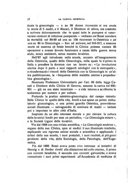 La clinica ostetrica rivista di ostetricia, ginecologia e pediatria. - A. 1, n. 1 (1899)-a. 40, n. 12 (dic. 1938)