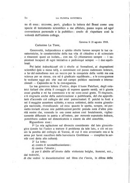 La clinica ostetrica rivista di ostetricia, ginecologia e pediatria. - A. 1, n. 1 (1899)-a. 40, n. 12 (dic. 1938)