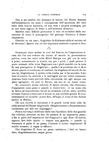 La clinica ostetrica rivista di ostetricia, ginecologia e pediatria. - A. 1, n. 1 (1899)-a. 40, n. 12 (dic. 1938)