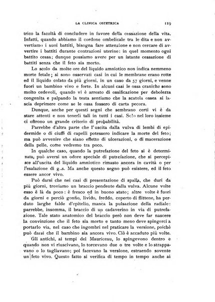 La clinica ostetrica rivista di ostetricia, ginecologia e pediatria. - A. 1, n. 1 (1899)-a. 40, n. 12 (dic. 1938)