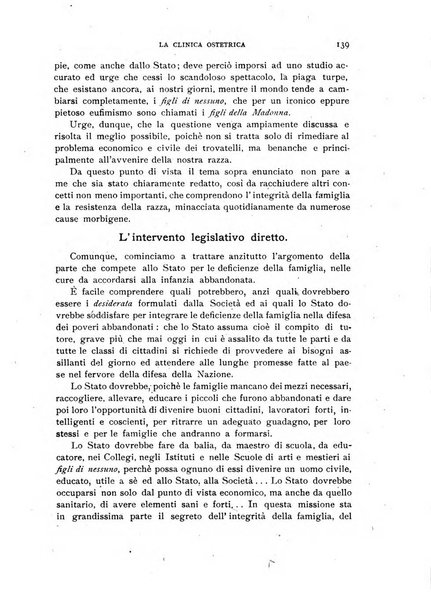 La clinica ostetrica rivista di ostetricia, ginecologia e pediatria. - A. 1, n. 1 (1899)-a. 40, n. 12 (dic. 1938)