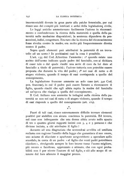 La clinica ostetrica rivista di ostetricia, ginecologia e pediatria. - A. 1, n. 1 (1899)-a. 40, n. 12 (dic. 1938)