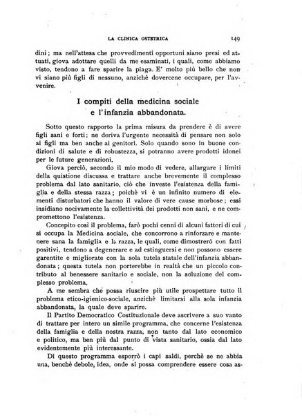 La clinica ostetrica rivista di ostetricia, ginecologia e pediatria. - A. 1, n. 1 (1899)-a. 40, n. 12 (dic. 1938)