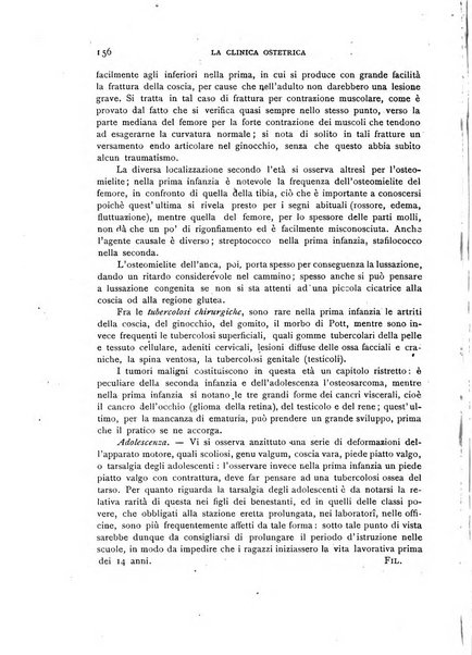 La clinica ostetrica rivista di ostetricia, ginecologia e pediatria. - A. 1, n. 1 (1899)-a. 40, n. 12 (dic. 1938)