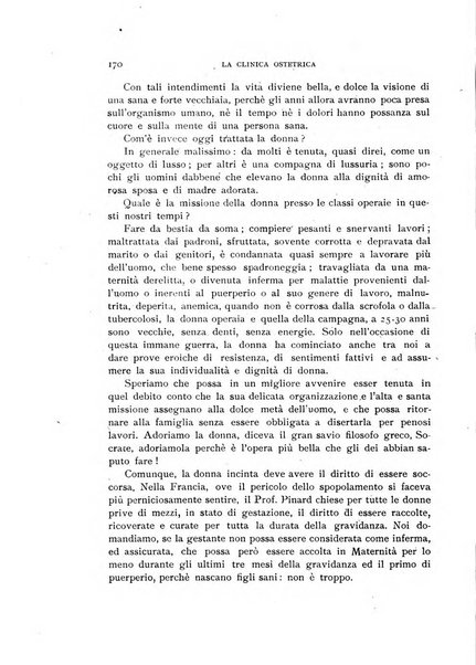 La clinica ostetrica rivista di ostetricia, ginecologia e pediatria. - A. 1, n. 1 (1899)-a. 40, n. 12 (dic. 1938)