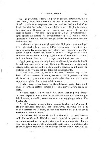 La clinica ostetrica rivista di ostetricia, ginecologia e pediatria. - A. 1, n. 1 (1899)-a. 40, n. 12 (dic. 1938)