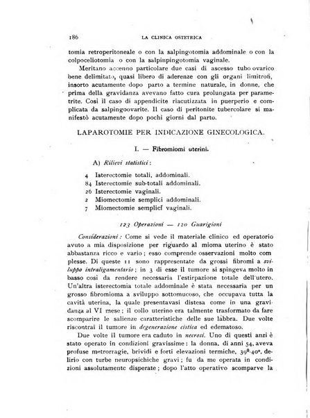 La clinica ostetrica rivista di ostetricia, ginecologia e pediatria. - A. 1, n. 1 (1899)-a. 40, n. 12 (dic. 1938)